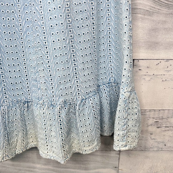 Sim & Sam Chambray Eyelet Dress - Picture 7 of 7